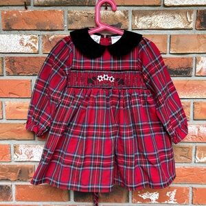 VINTAGE Plaid Christmas or Holiday Dress